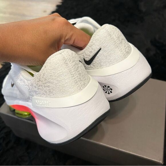 NIKE Air Zoom Versair white platform lace up shoes sneakers women’s 8.5 new - Picture 5 of 9